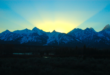 Teton Sun Set